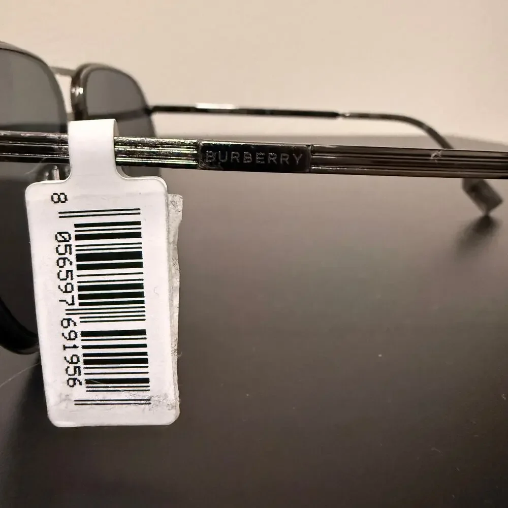 Burberry BE3135 Aviator Sunglasses